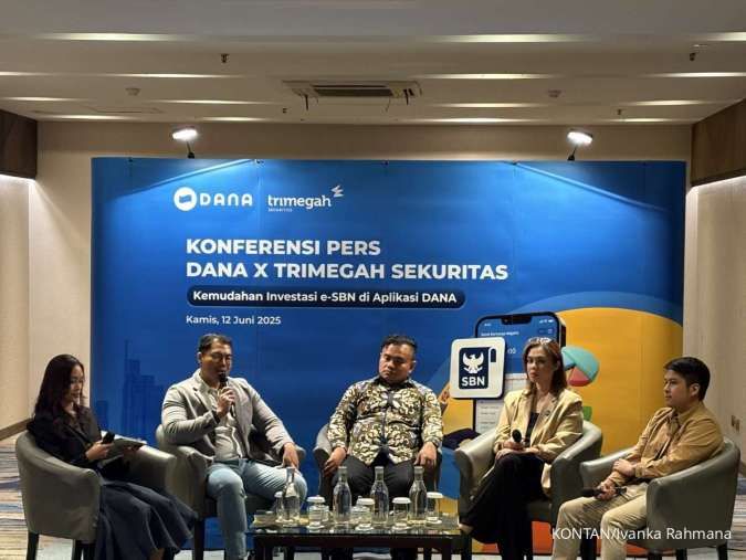 DANA dan Trimegah Sekuritas Luncurkan Fitur Pembelian SBN Ritel