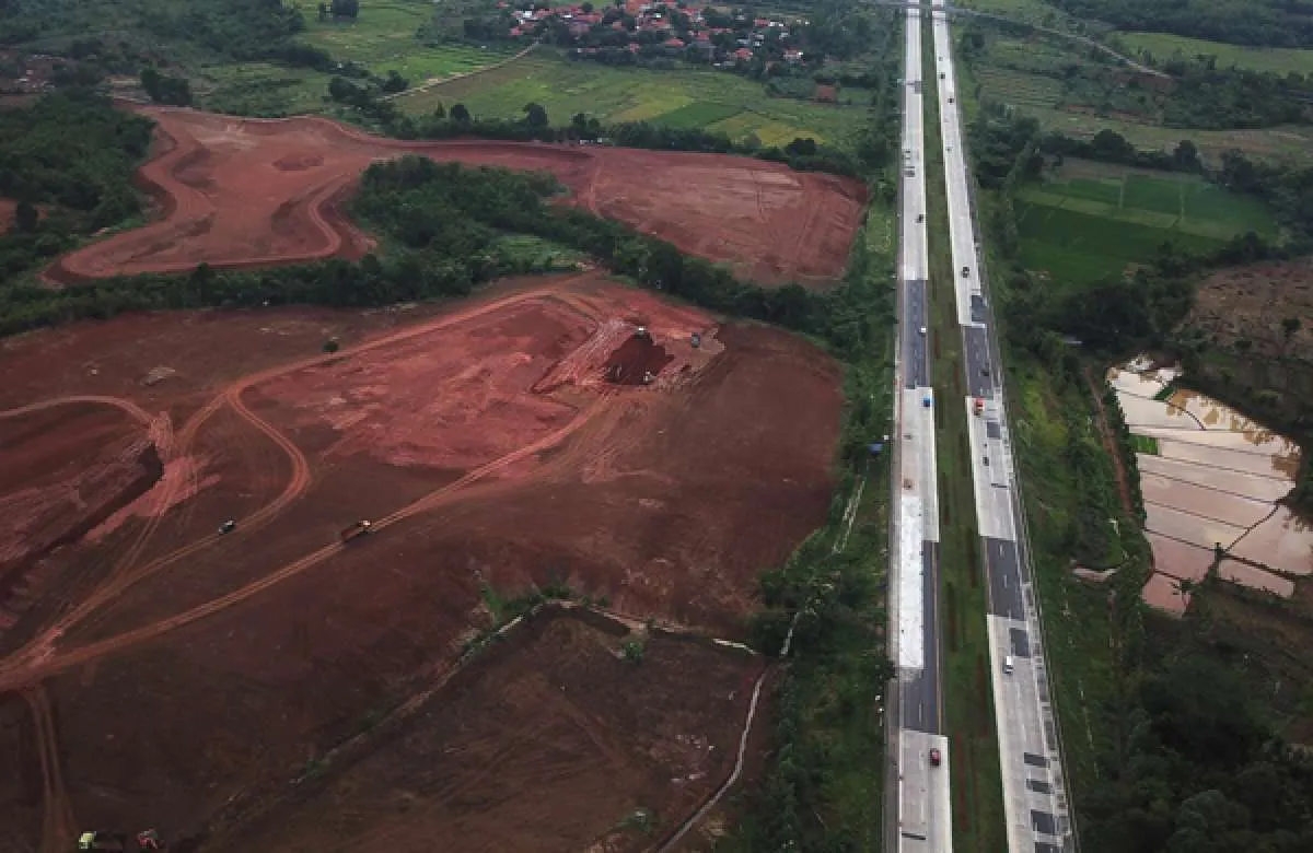 Surya Semesta Internusa (SSIA) bersiap mengembangkan akses jalan tol Patimban