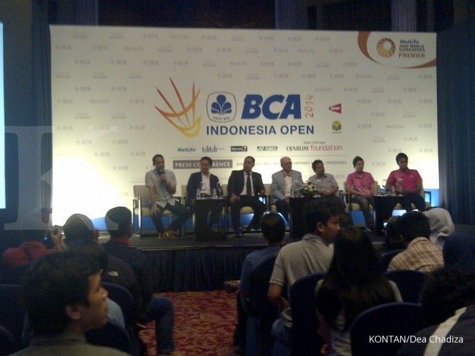 BCA jadi sponsor Indonesia Open Super Series 2014