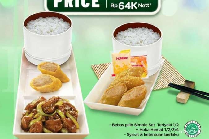 Promo Hokben Special Price 7-24 Februari 2022, Beli 2 Paket Rp 64.000 di GrabFood