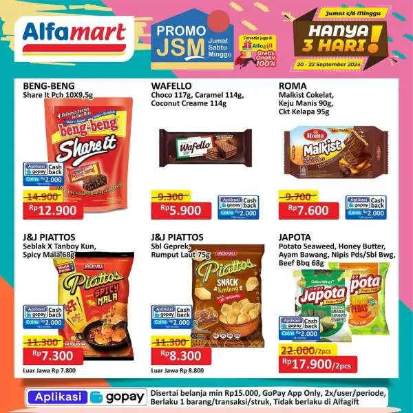 Promo JSM Alfamart 20-22 September 2024