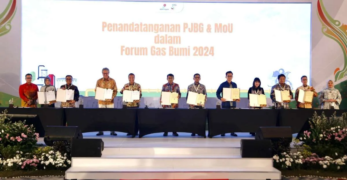 Reethau Group dan Pertamina EP Teken Perjanjian Jual Beli Gas