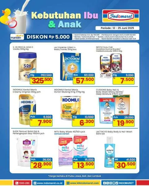 Promo Indomaret Super Hemat Periode 12-25 Juni 2025