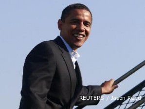 Obama disambut dentuman meriam