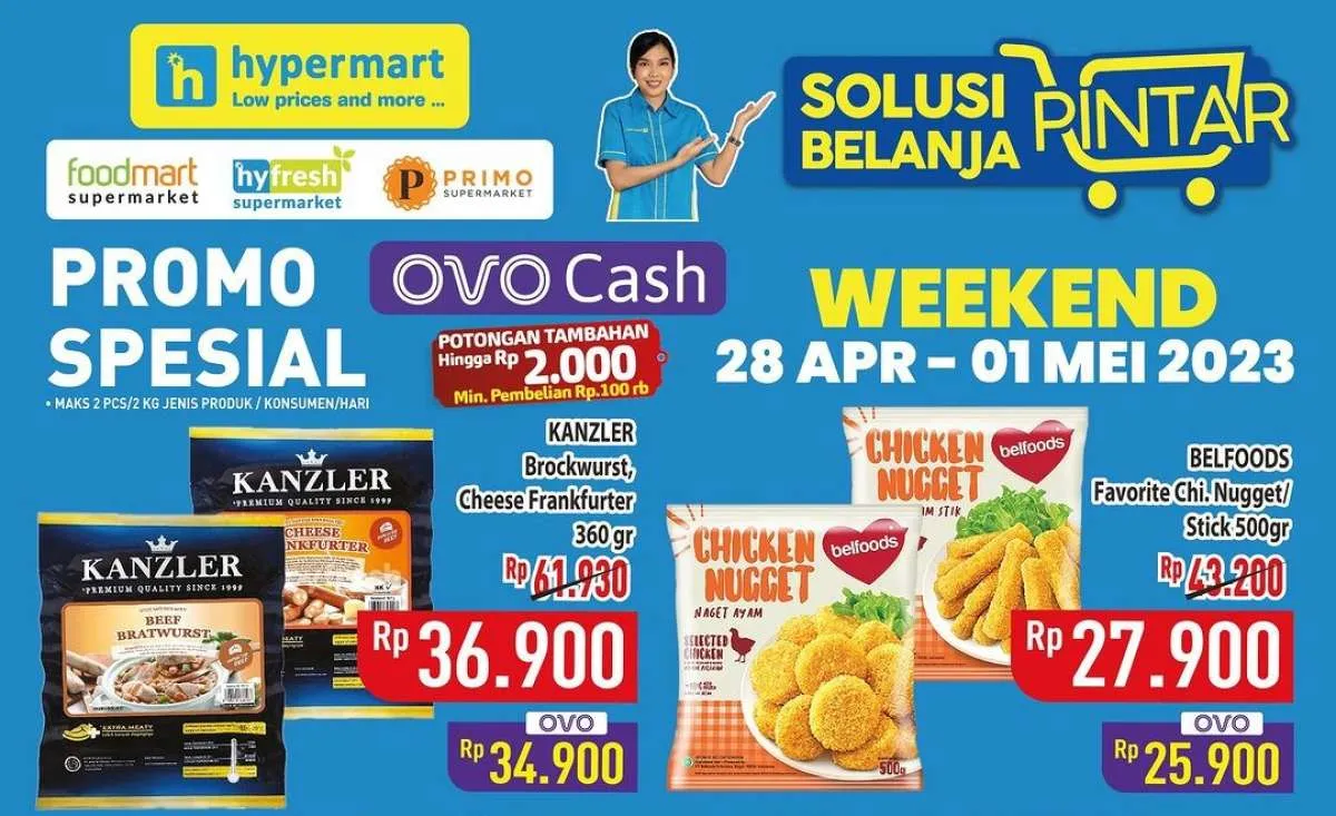 Ini Katalog Promo JSM Hypermart yang Berakhir 1 Mei 2023, Banyak Diskon 