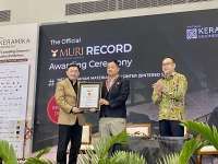 Produk Lokal Berkelas Global, QUADRA Raih Rekor MURI di Keramika 2026