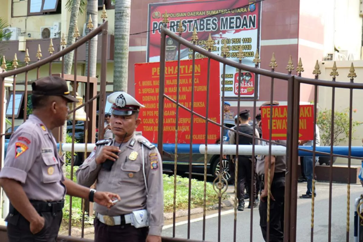 Polisi: Pelaku bom bunuh diri di Medan beraksi sendirian