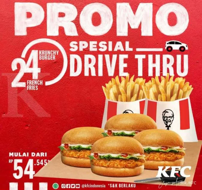 Promo KFC Drive Thru 24 (DT24)