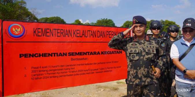 KKP Segel Pemanfaatan Tiga Pulau Kecil Tidak Sesuai Ketentuan di Kepulauan Riau