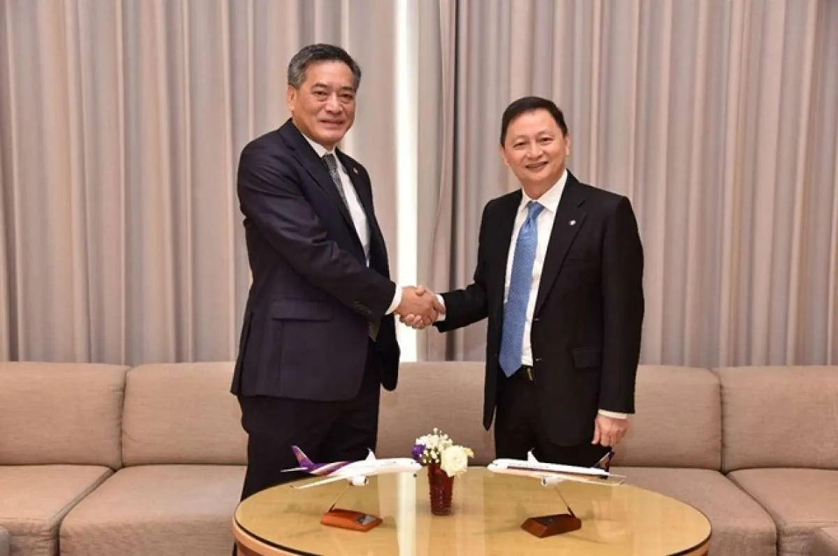 Thai & Singapore Airlines Menandatangani MoU untuk Jalin Kemitraan Strategis Baru