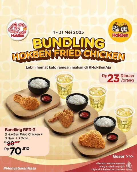 Bundling Hokben Fried Chicken Bertiga