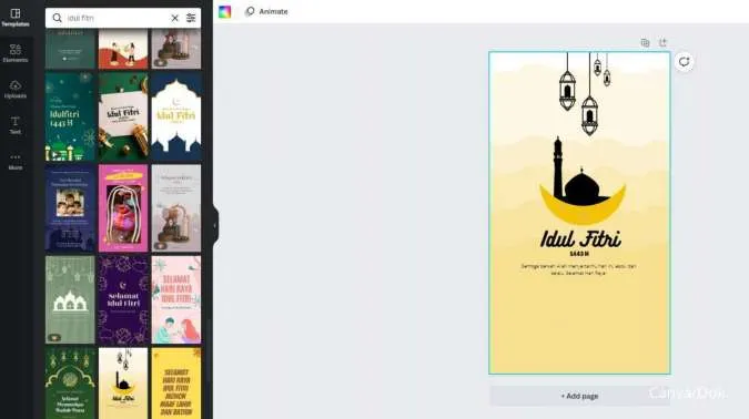Canva Idul Fitri
