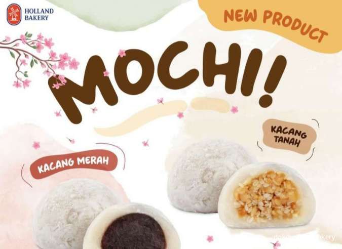 4 Promo Kemerdekaan Holland Bakery Agustus 2024, Ada Menu Baru Mochi Isi Diskon 20%