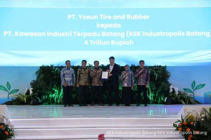 Yosun Tire Berencana Investasi Rp 4 Triliun di KEK Industropolis Batang 