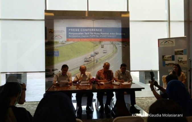 Ini rincian kenaikan tarif tol Pd Aren-Serpong