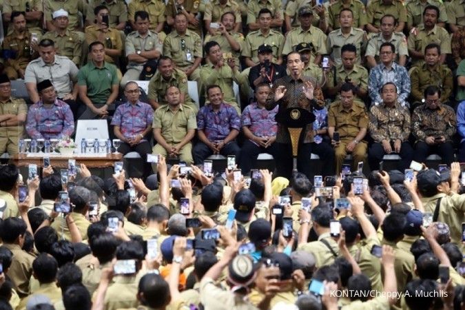 Di depan ASN dan pensiunan, Jokowi berbagi tips memulai usaha