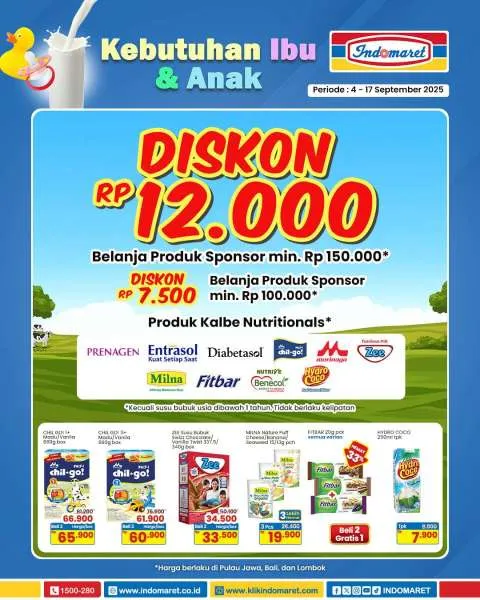 Promo Indomaret Super Hemat Periode 4-17 September 2025