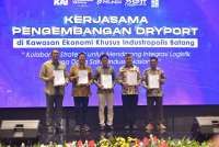 Dryport Berbasis Rel Terintegrasi Akan Dibangun di KEK Industropolis Batang
