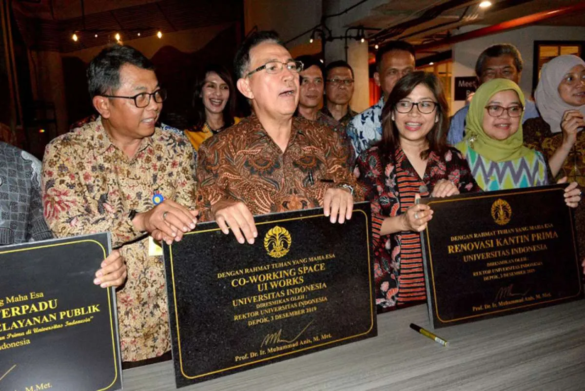 Akomodasi pertumbuhan start up, UI resmikan co working space