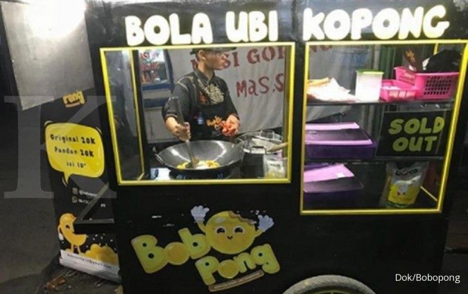 Laba ringan menggelinding dari Bola Ubi Kopong
