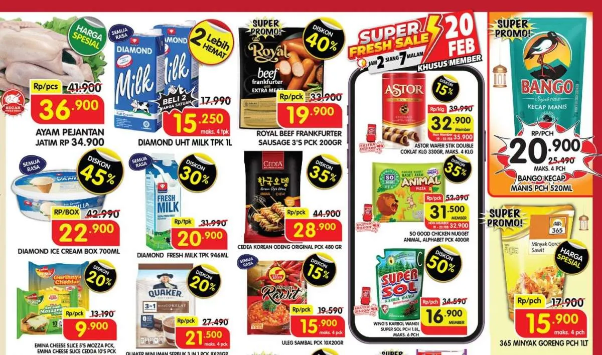 Promo Superindo Hari Ini 19-22 Februari 2024, Lemon Lokal Diskon 50% Jadi Rp 1.000-an