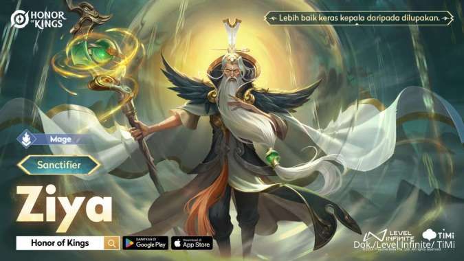 Penjelasan Skill Ziya Honor of Kings, Hero Mage Baru yang Levelnya Bisa Sampai 25