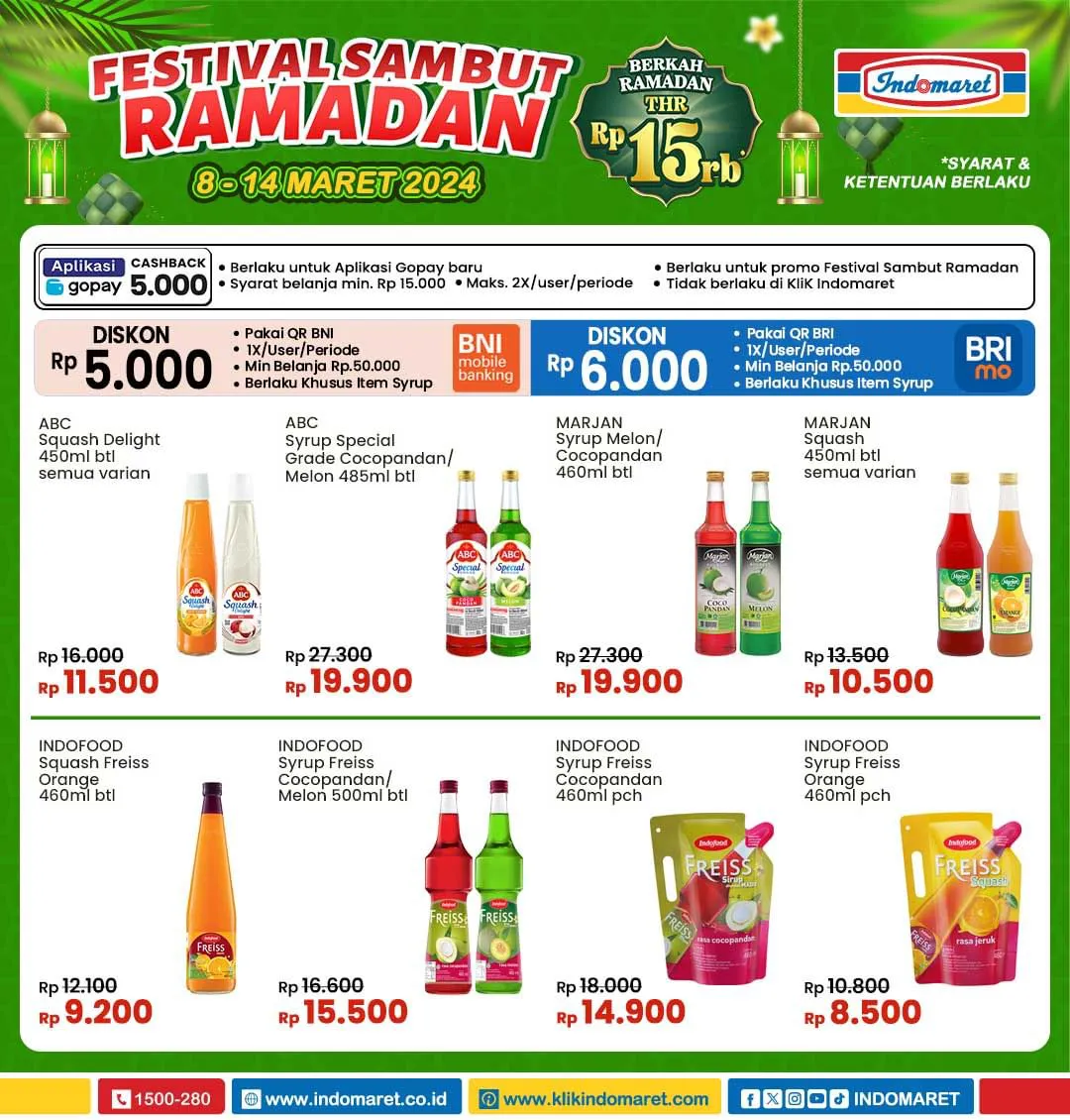 Promo Indomaret Sambut Ramadan Periode 8-14 Maret 2024