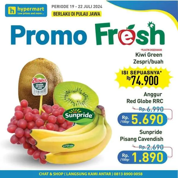 Promo JSM Hypermart Hyper Diskon Weekend Periode 19-22 Juli 2024