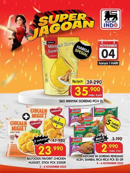 Promo Superindo Hari Ini 4 November 2025