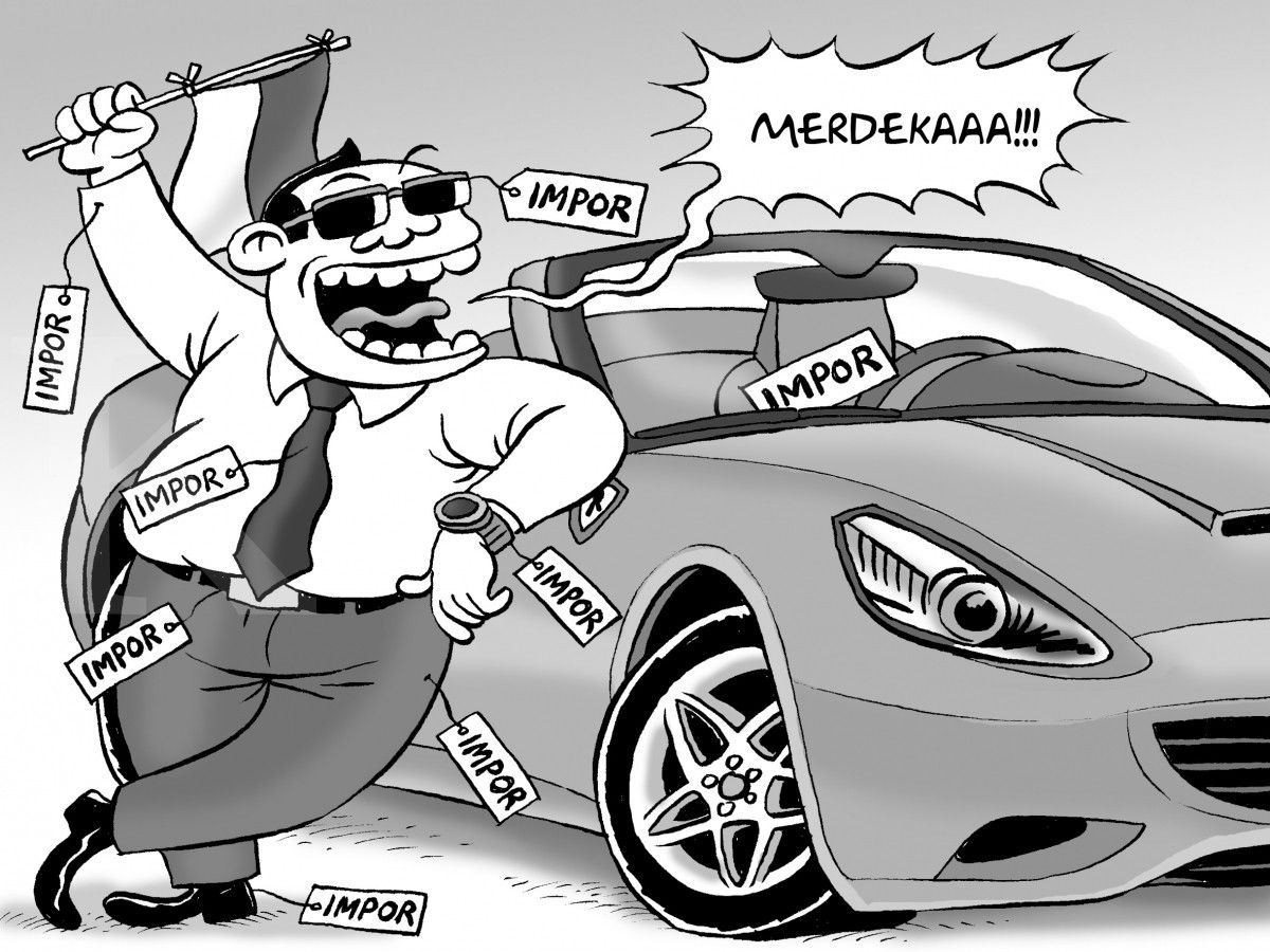 Belum Merdeka Dari Serbuan Barang Impor