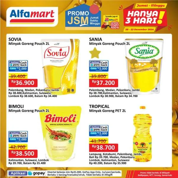 Promo JSM Alfamart Periode 20-22 Desember 2024