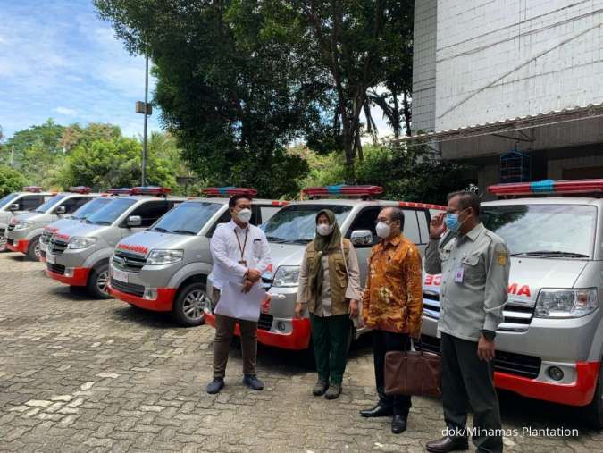Minamas Plantation salurkan 20 unit ambulans dan paket sembako