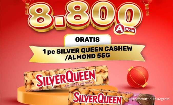 Promo Alfamart Spesial Imlek 2025, Tukar Poin dan Gratis SilverQueen Sampai Hari Ini