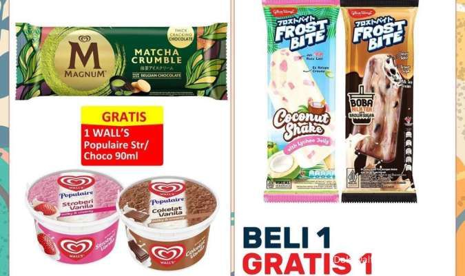 Promo 9.9 di Alfamart & Indomaret Hari Ini 9 September 2024, Es Krim Beli 1 Gratis 1
