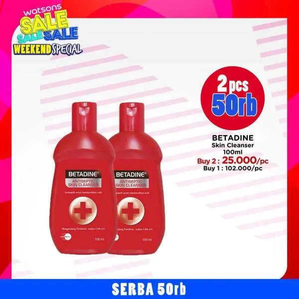 Promo Watsons 7-11 Juli 2022