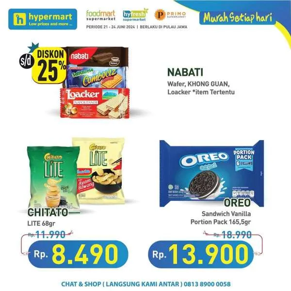 Promo JSM Hypermart Hyper Diskon Weekend Periode 21-24 Juni 2024