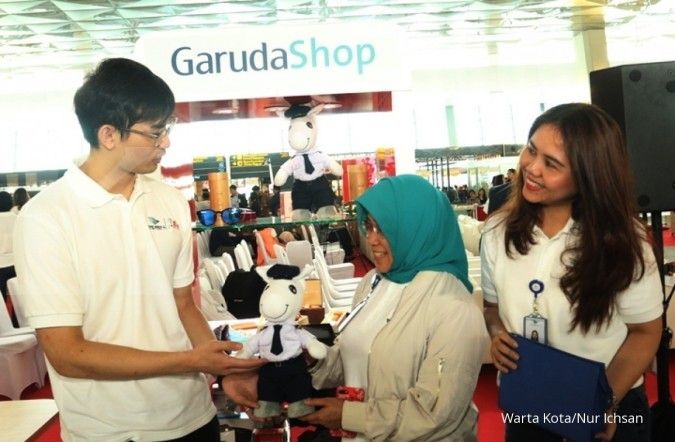Garuda bidik pendapatan non tiket naik 42% pada 2018