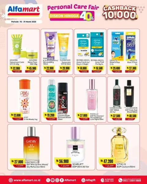 Promo Alfamart Personal Care Fair Periode 16-31 Maret 2025