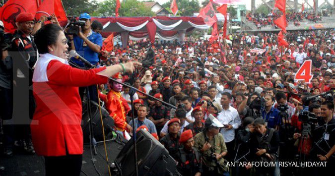 Megawati: Jangan ragu coblos moncong putih