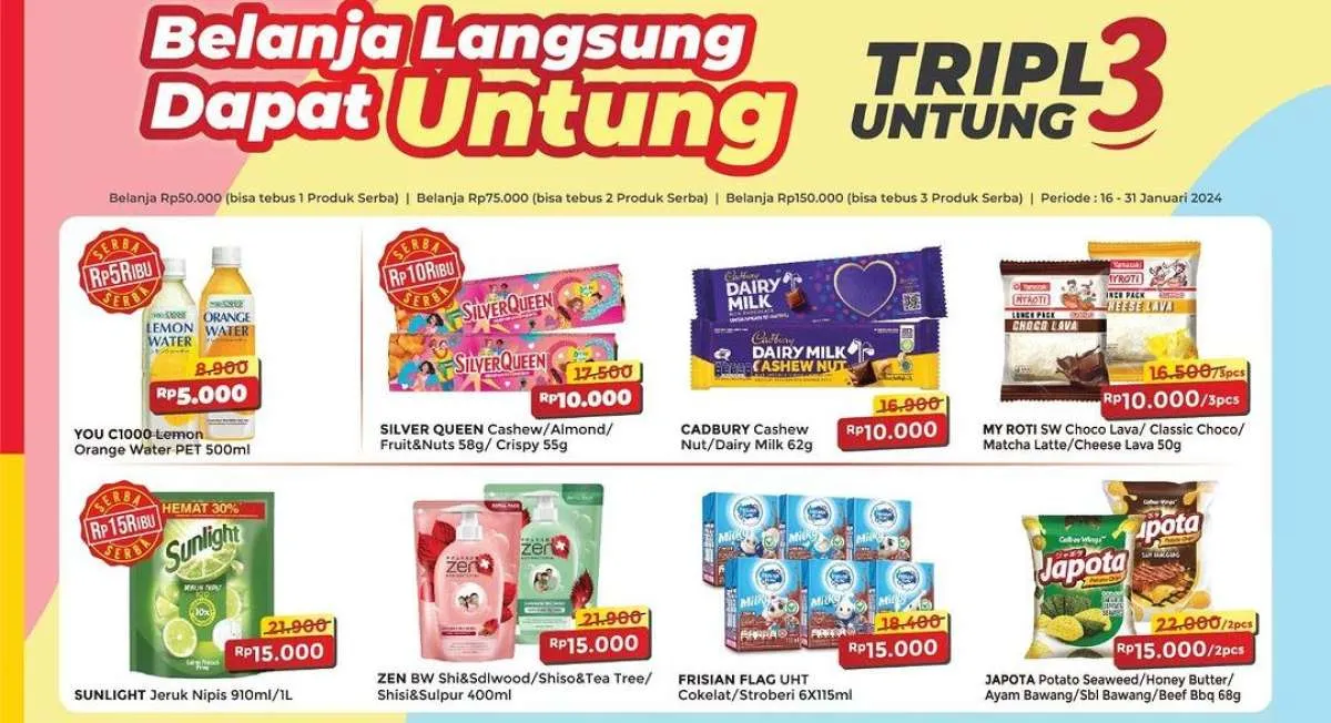 Promo Alfamart Serba Rp 5.000 & Paling Murah Baru 16 Januari 2024, Ada Minyak Murah