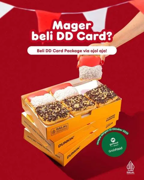 Promo Dunkin DD Card Package Diperpanjang