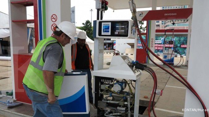 Pertamina pasok gas untuk transportasi di Jakarta