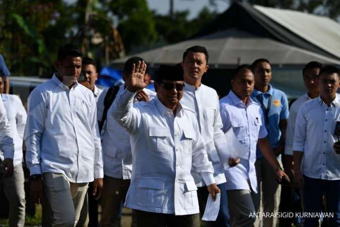 Prabowo Subianto percaya diri raih 63% suara 