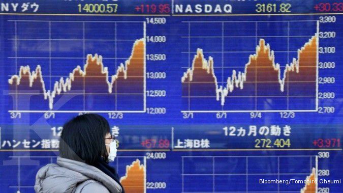 Bursa Asia mendekati titik tertinggi 19 bulan