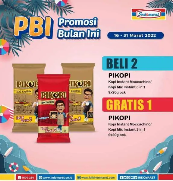 Promo Indomaret Bulan Ini Periode 16-31 Maret 2022