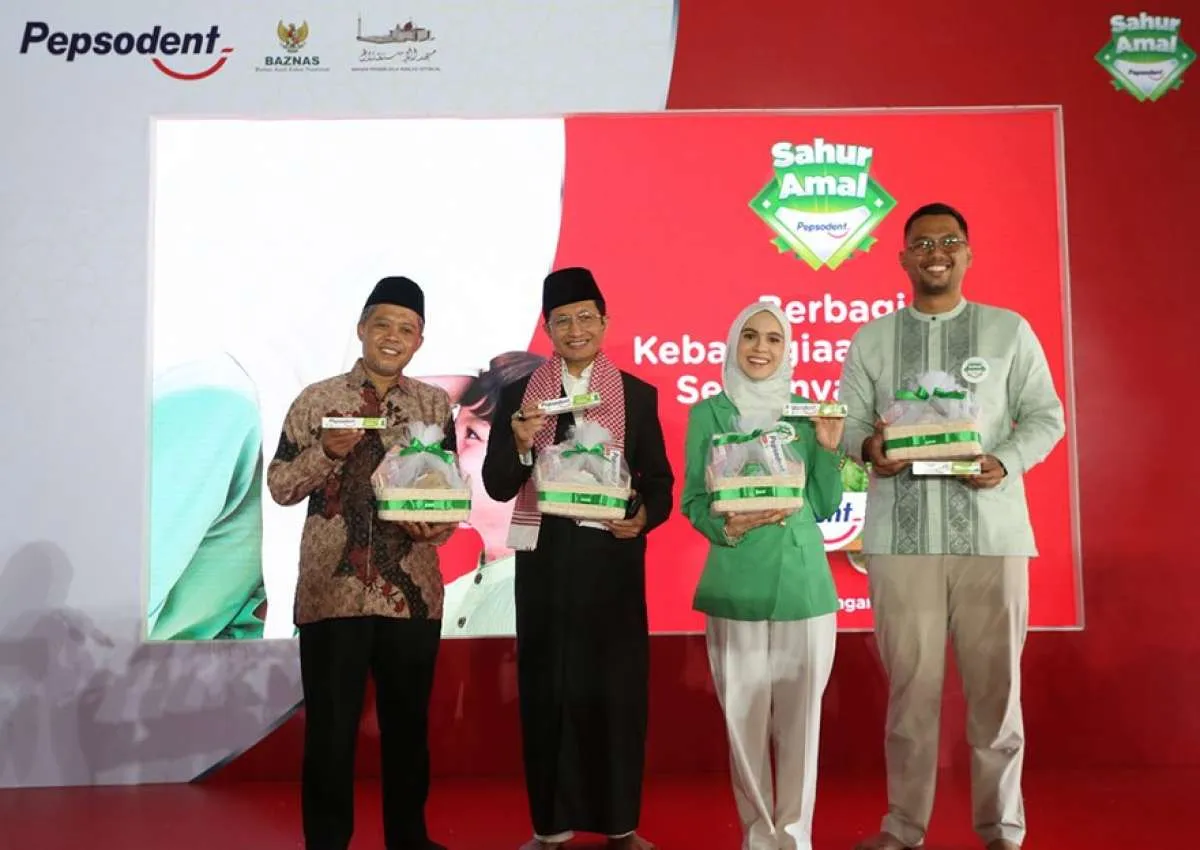 Pertama Kali, Pepsodent Sahur Amal Dukung Masjid Istiqlal Santuni 1.000 Anak Yatim