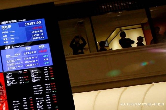 Wall Street merah, Bursa Asia tampil mixed 