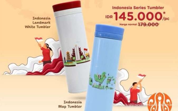 Promo Sumpah Pemuda 2024 di J.CO, Ada Series Tumbler Eksklusif Bertema Indonesia