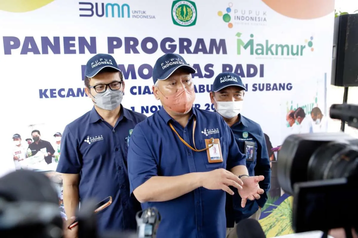 Program Makmur Pupuk Indonesia tingkatkan produksi petani hingga 44%