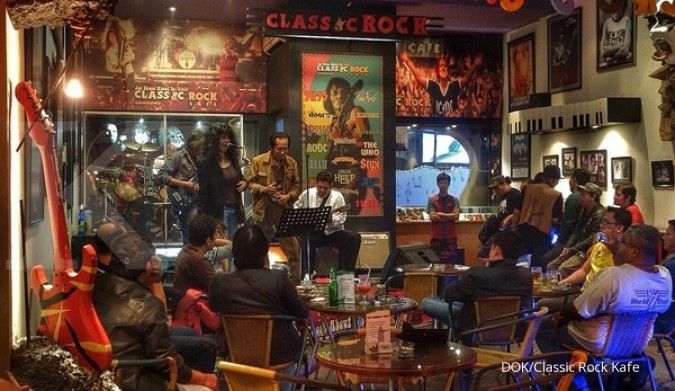 Tawaran bisnis kafe pecinta lagu rock